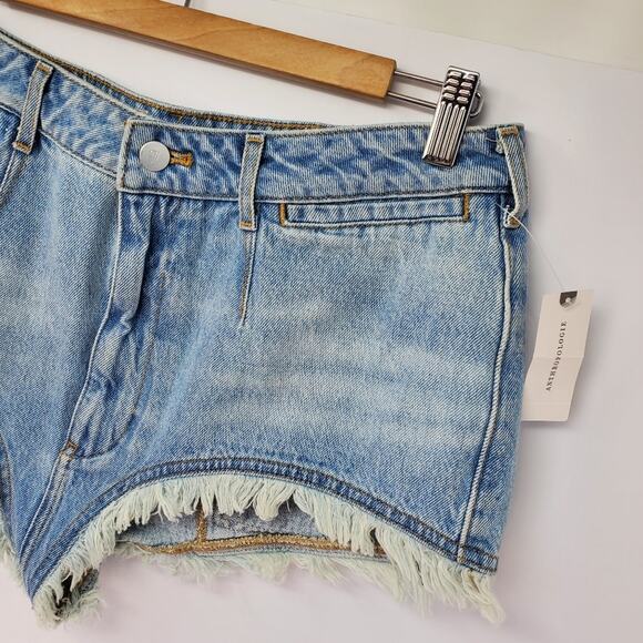 Anthropologie Pilcro pitched micro denim shorts Multiple Sizes 29,30,31 NWT - Picture 4 of 12